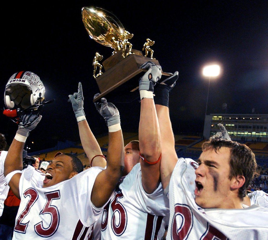 2004 6A champion: Union Redskins